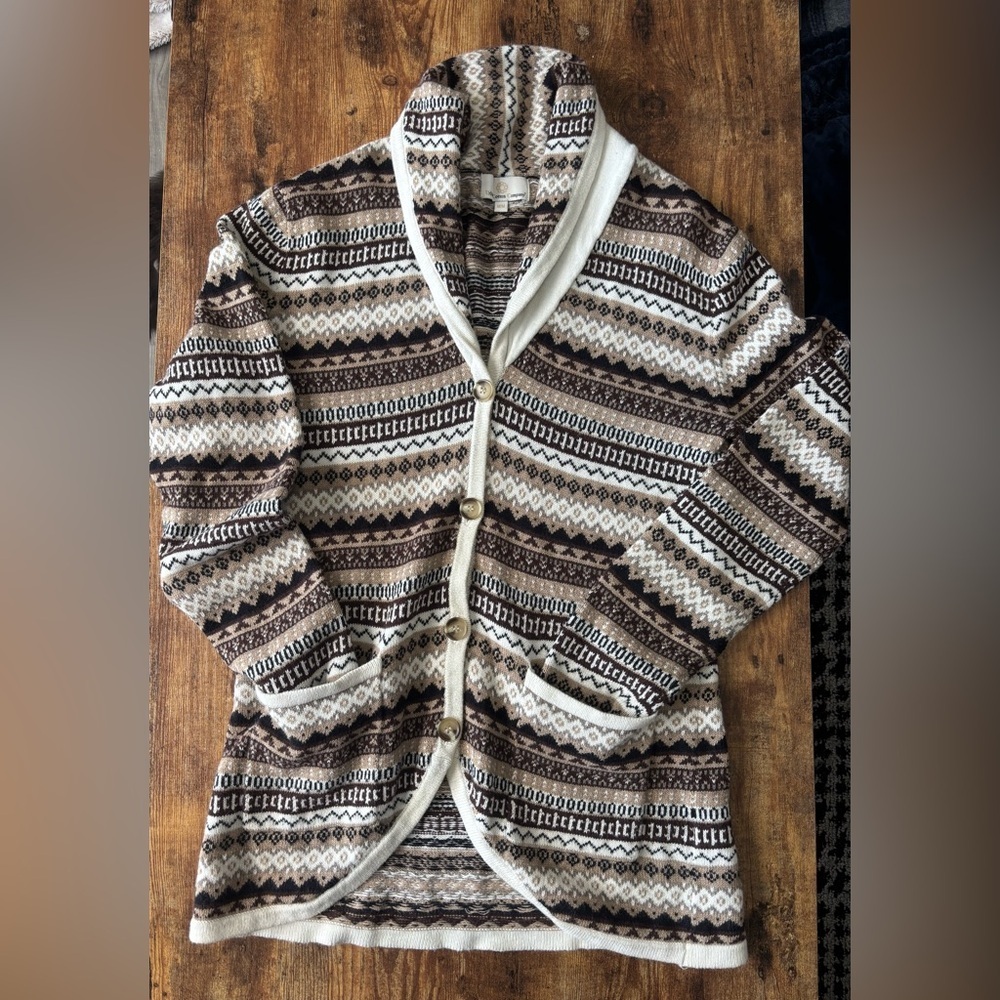 URban Cotton Company Cardigan 30% Merino Wool